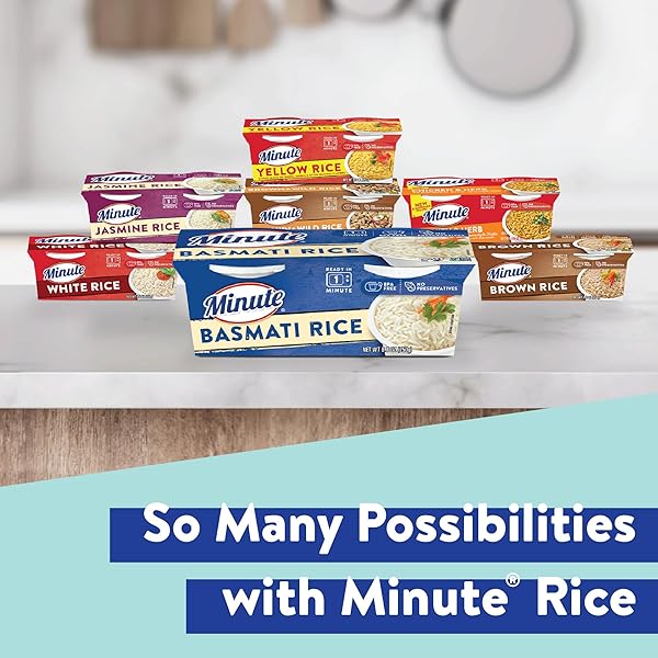 MINUTE READY-TO-SERVE BASMATI RICE, MICROWAVABLE RICE CUPS, 8.8-OUNCE CUPS (PACK OF 1)