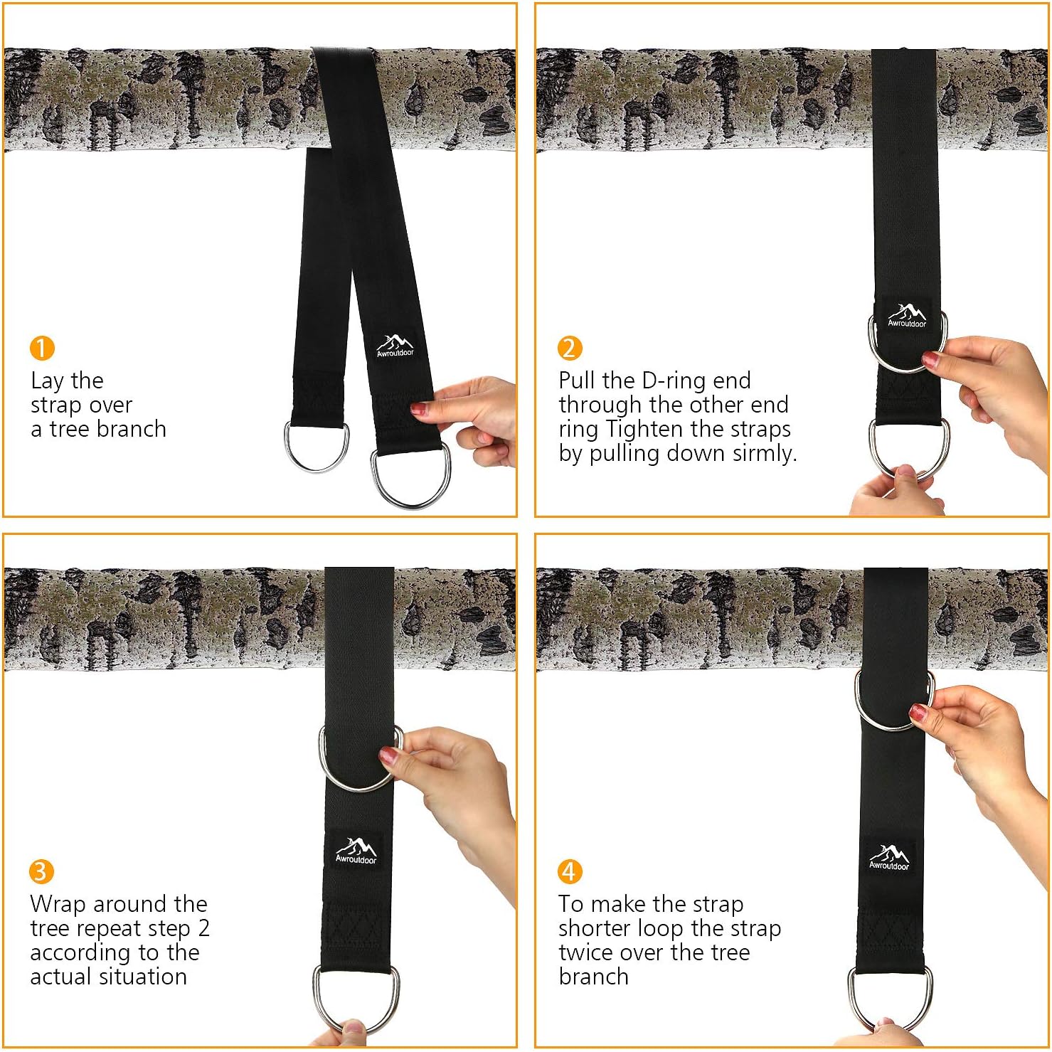 Awroutdoor Tree Swing Hanging Straps - Image 4