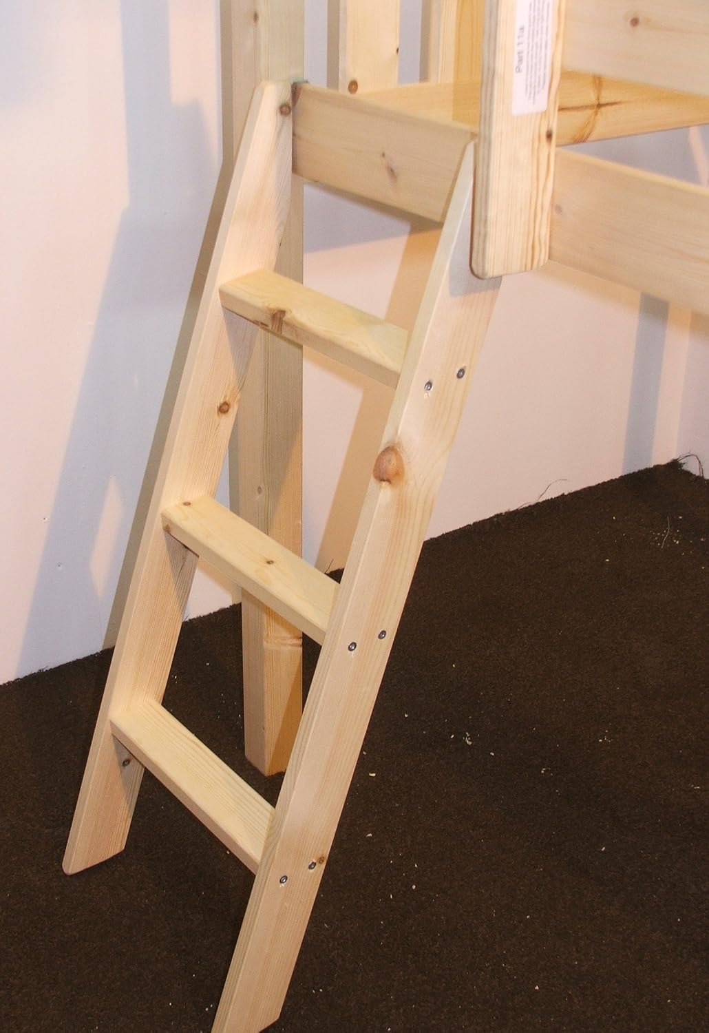 STRICTLY BEDS&BUNKS - Midi Sleeper Cabin Bed Replacement Hook Ladder, Beige, Single