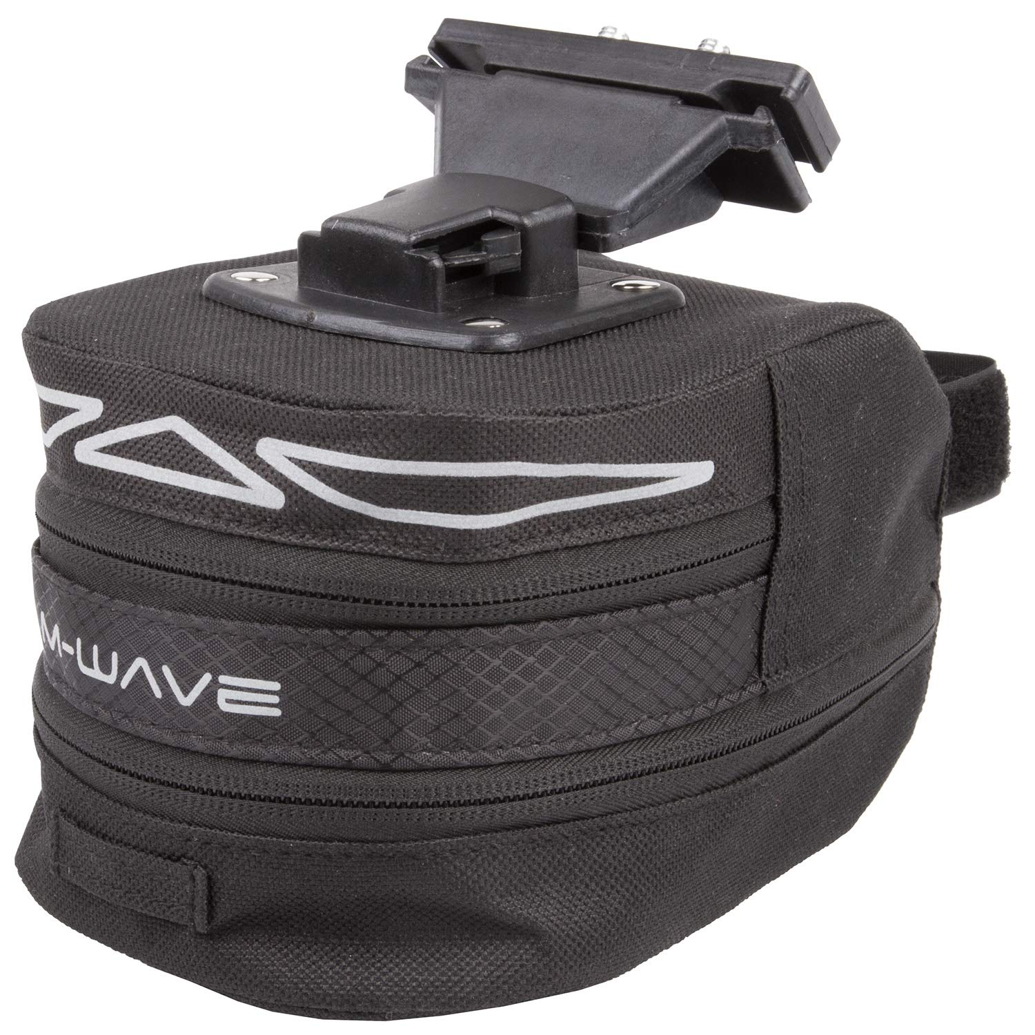 M-Wave Tilburg Saddle Bag - Black, Medium