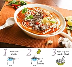 Essence of Lotus Instant Spicy Beef Pho Soup Mix