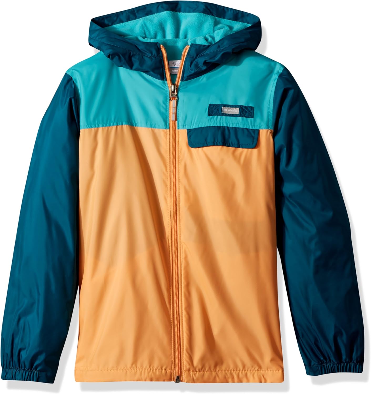 columbia mountain side lined windbreaker