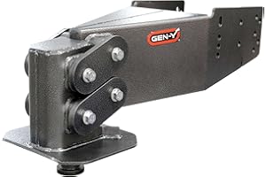 GEN-Y Hitch King Pin Fifth Wheel Box, 4.5K - 6.5K LBS Pin Weight, 30,000 LBS Towing Capacity - Check Fitment Chart