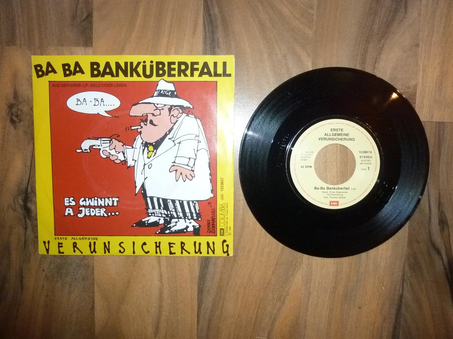 Erste Allgemeine Verunsicherung Ba Ba Banküberfall