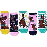 Hyp Scooby-Doo Hearts Ladies Low-Cut Socks, 5-Pack, Shoe Size 4-10