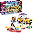 LEGO Friends Friendship Road-Trip Travel Car Toy - Buildable Storytelling Playset with Pretend Play Toys and Puppy Figurine -