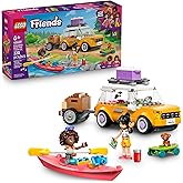 LEGO Friends Friendship Road-Trip Travel Car Toy - Buildable Storytelling Playset with Pretend Play Toys and Puppy Figurine -