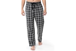 Fruit of the Loom Men's Soft Flannel Pajama Lounge Sleep Pant
