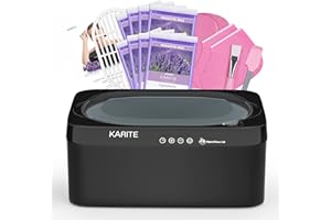 KARITE Paraffin Wax Machine for Hands and Feet with Auto Open Lid, Paraffin Bath,20Min Fast Wax Meltdown, Precision Temperature Control, 4500ml Paraffin Warmer with 8Pack Refills