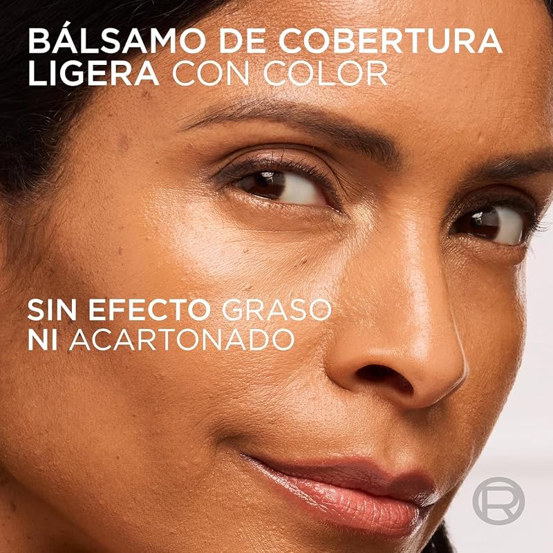 Bálsamo com cor de hialuron, tez radiante e hidratada, cobertura construtível, com emolientes hialurónicos para cuidados de pele, Accord Parfait, tom: 9 profundo