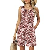 IECCP Womens Rompers 2026 Summer Trendy Pleated Jumpsuit Casual Loose Shorts Overall Sleeveless Outfits with Pockets