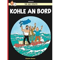 Amazon.com: Tim und Struppi 18. Kohle an Bord - TIntin German ...