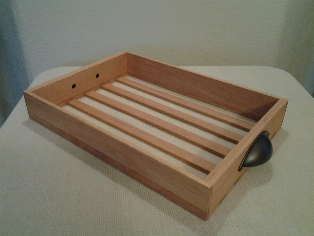 Wooden casserole dish carrier Handmade
