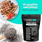 Nature Diet Chia Seeds 2x1000 g Salvia Hispanica High in Omega-3 Fiber view 6