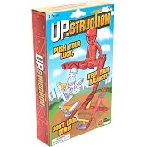 Fat Brain Toys Upstruction 2-Player Stack and Balance Game | Construction-themed building game. 2 players. Spatial reasoning, strategy, problem-solving, creativity. Kids ages 8 and up.