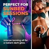 BYROKKO Shine Brown Tanning Oil 150ml XXL Accelerator Natural Sunbed Indoor view 4