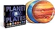Planet Plates - Eight 10 Inch Melamine Astronomy Dinner Plates - By The Unemployed Philosophers Guild