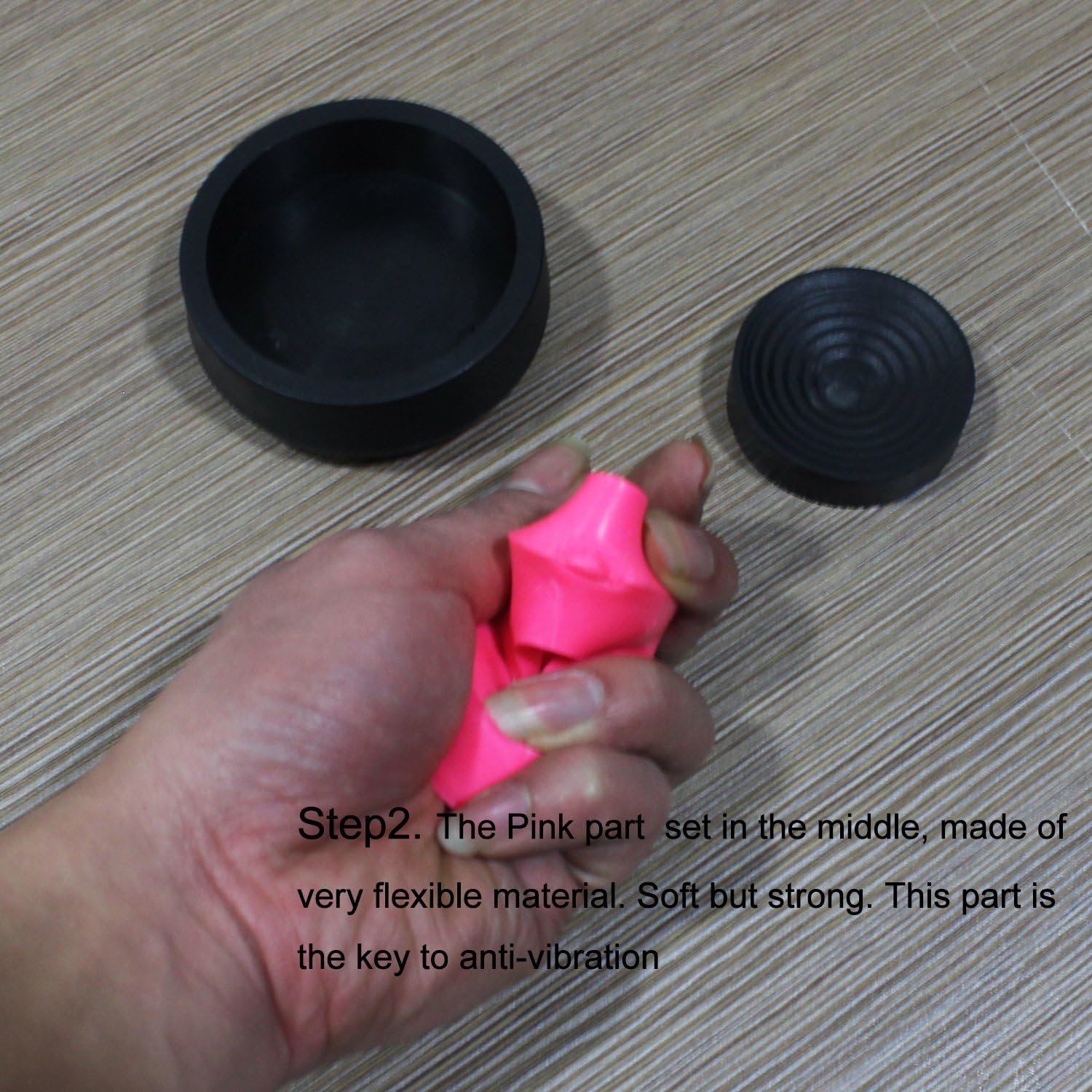 vibration suppression pads