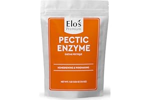 Pectic Enzyme Dry Powder (1lb)| Packed in Canada| Juice Extraction Agent; Increase Juice Yields; Prevent Pectin Haze| Used fo