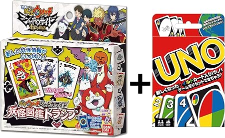 Amazon 妖怪ウォッチ 妖怪ウォッチシャドウサイド 妖怪図鑑トランプ Uno ウノ セット カードゲーム トランプ おもちゃ Amazon 妖怪ウォッチ 妖怪ウォッチシャドウサイド 妖怪図鑑トランプ Uno ウノ セット カードゲーム トランプ おもちゃ