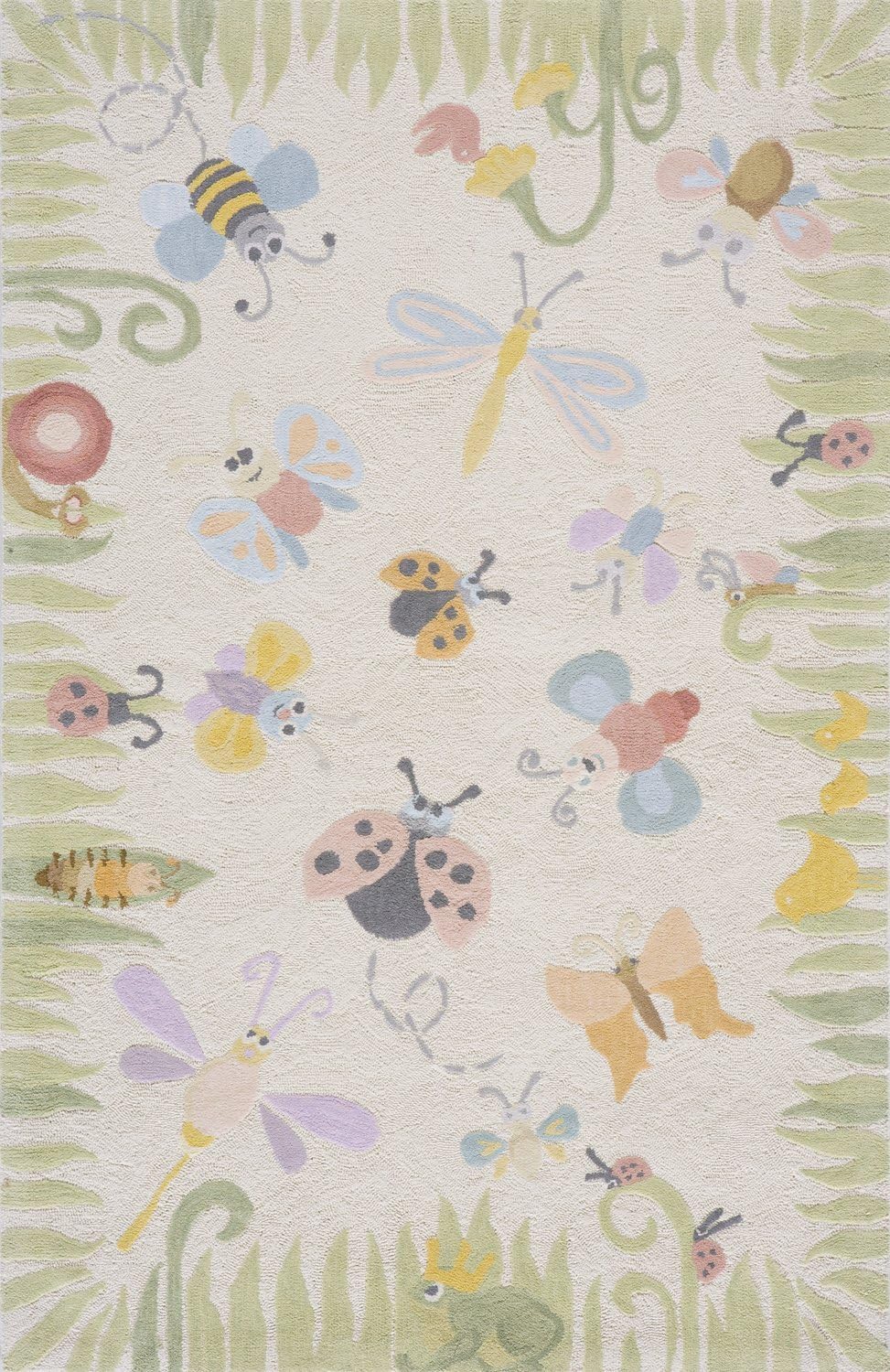 Momeni Rugs Lil Mo Classic Collection Area Rug, 4' X 6', Multi