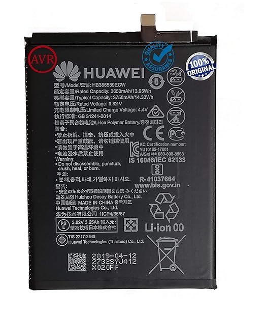 AVRTECH™ Battery for Huawei Nova 3 / Battery Model HB386589ECW ...