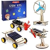 STEM Kits for Kids Ages 8-10-12-14, Stem Toys for Boys Age 8-12, Science Projects, Solar Car Building Kits, Activities Engineering Kit, Gifts for 8 9 10 11 12 Year Old Boys