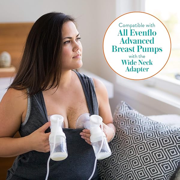EVENFLO FEEDING PREMIUM PROFLO VENTING BALANCE PLUS WIDE NECK BABY, NEWBORN AND INFANT BOTTLES – HELPS REDUCE COLIC – 9 OUNCE (PACK OF 6)