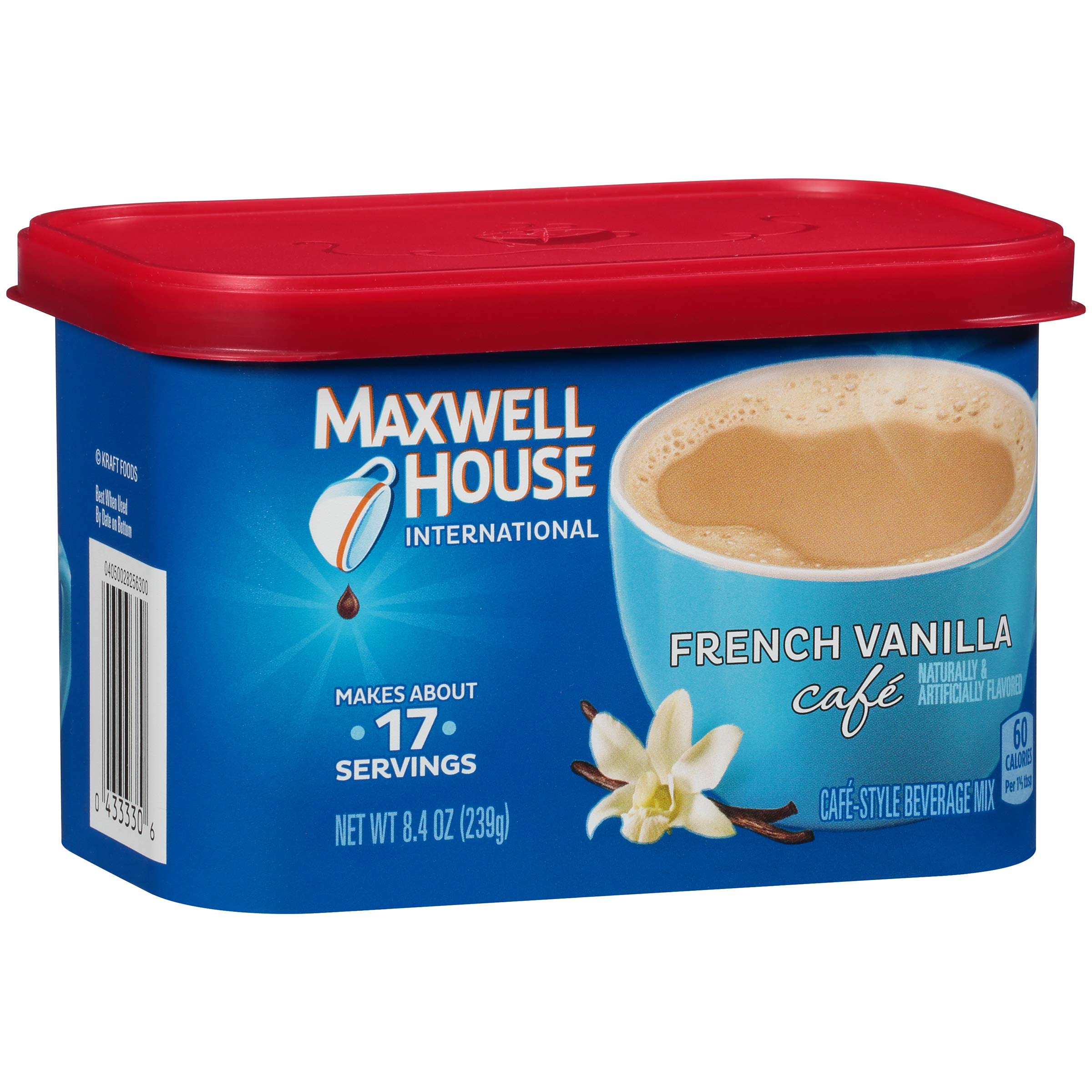 Maxwell House International Cafe French Vanilla Instant Coffee (8.4 oz Canister) Buy Online in