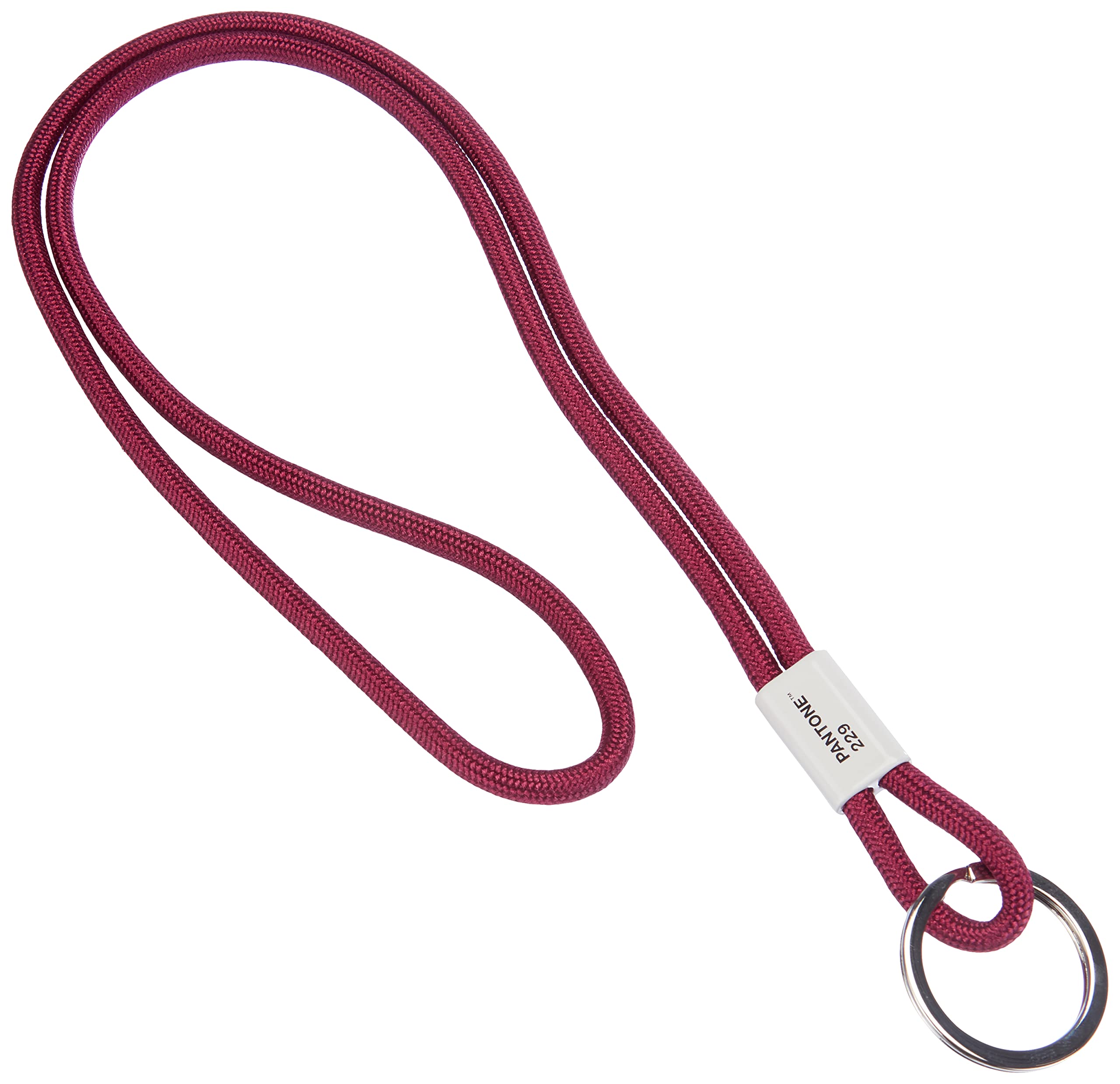 Copenhagen Design PANTONE Key Chain L, long key hanger, nylon, aubergine, 229 C — image 1