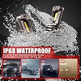 H4 LED Headlight Bulbs 6500K 60W 26000LM Fan Plug and Play Pack of 2 view 7
