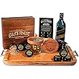 Whiskey Smoker Kit | Cocktail Smoker Kit with Torch, Scorch Shield, Lid, 6 Wood Chips & Gift Box for Smoked Old Fashioned| Bourbon Smoker