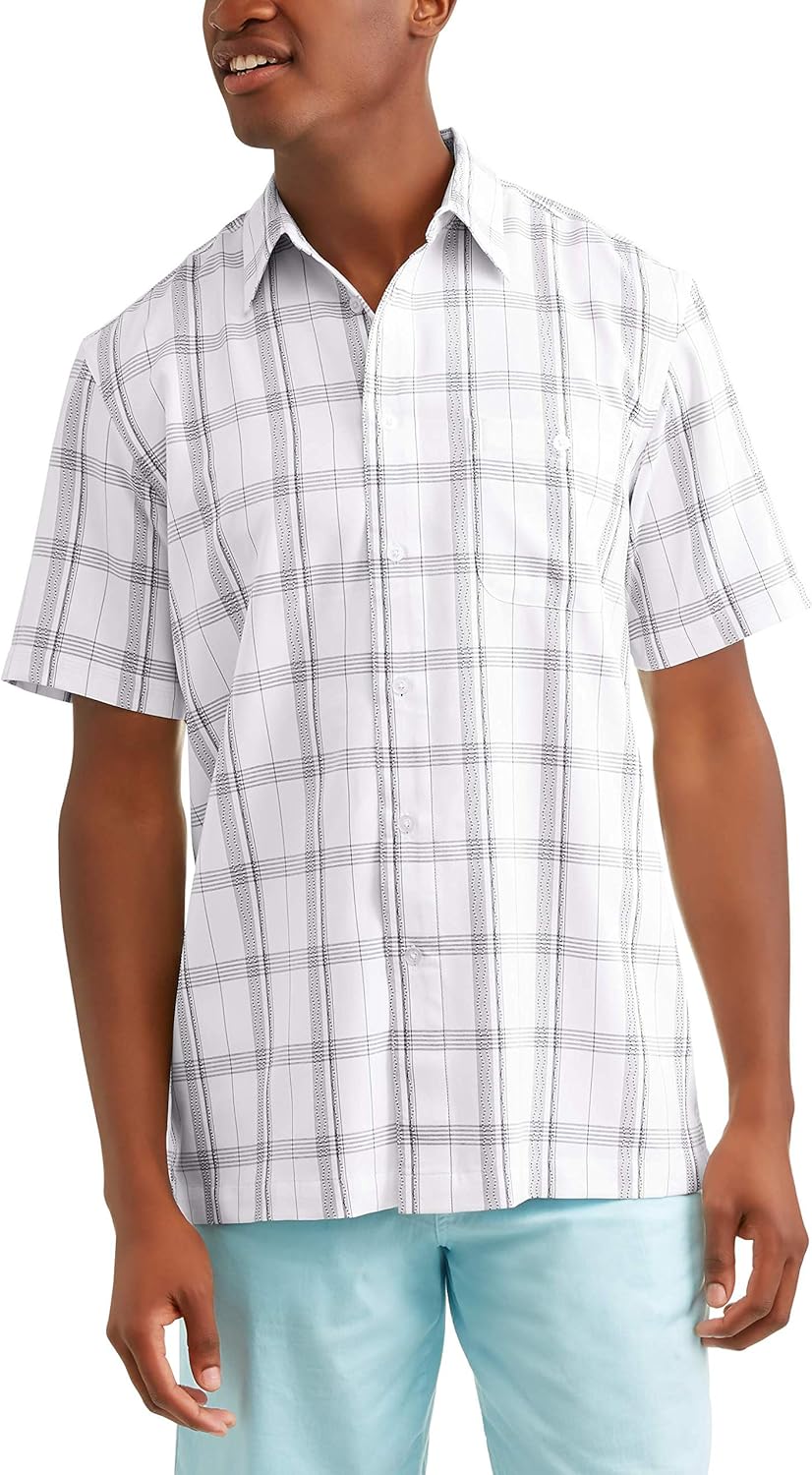 george mens short sleeve shirt