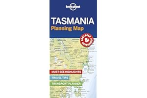 Lonely Planet Tasmania Planning Map 1st Ed.