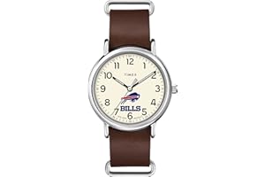 Timex Tribute Men's NFL Weekender 40mm Quartz Leather Strap