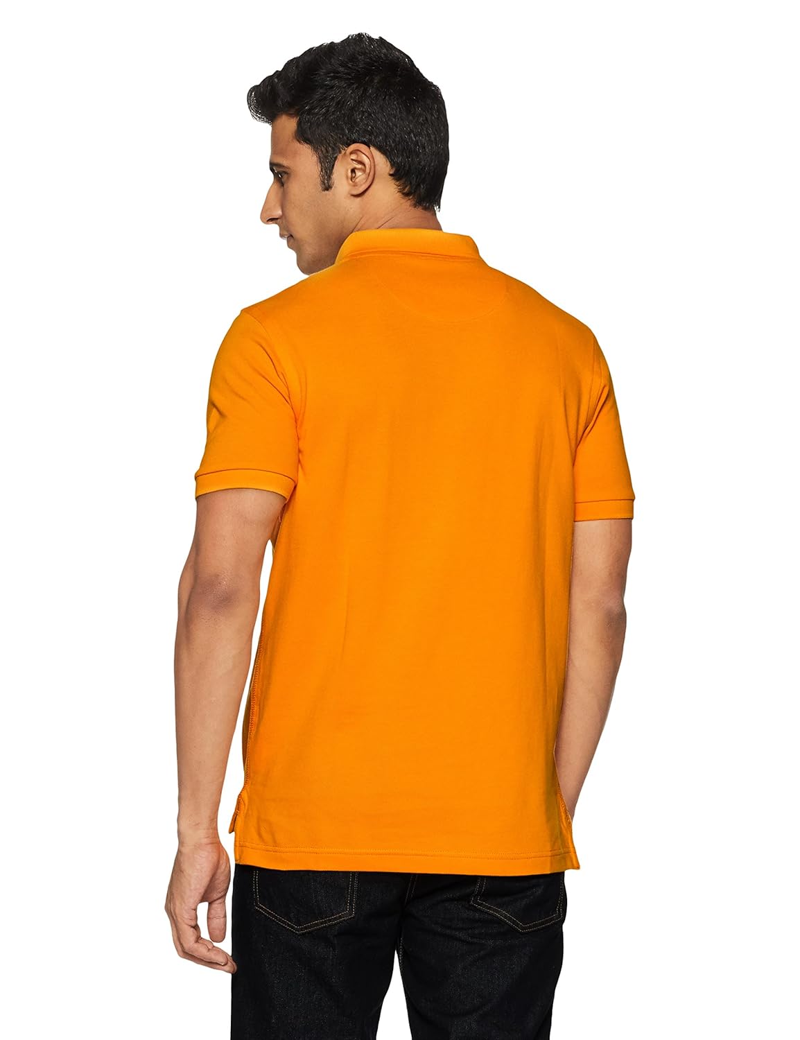 u.s. polo assn. men's solid regular fit cotton polo