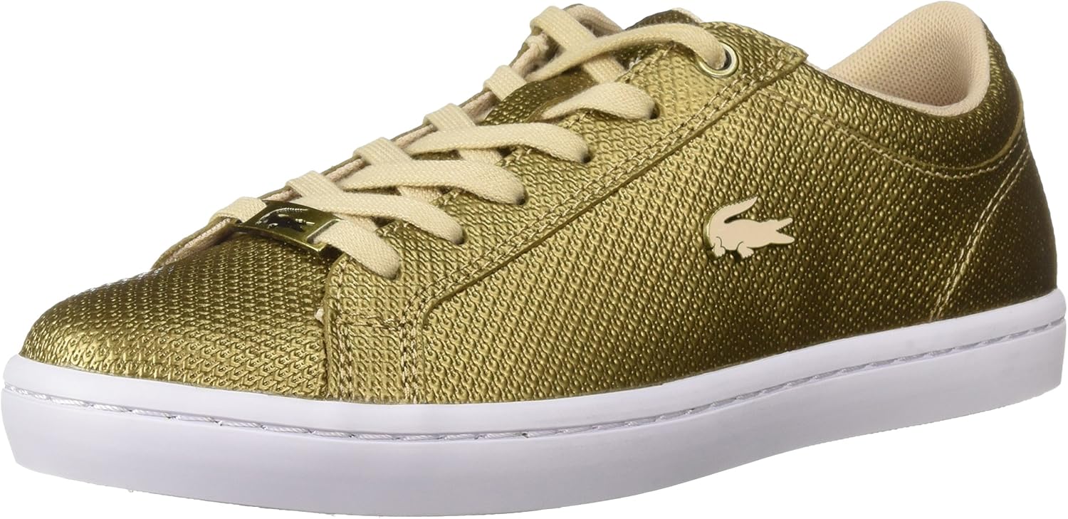 lacoste straightset caw white gold