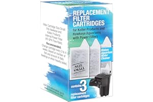 Koller Products Size Small Replacement Filter Cartridges - 3 Pack