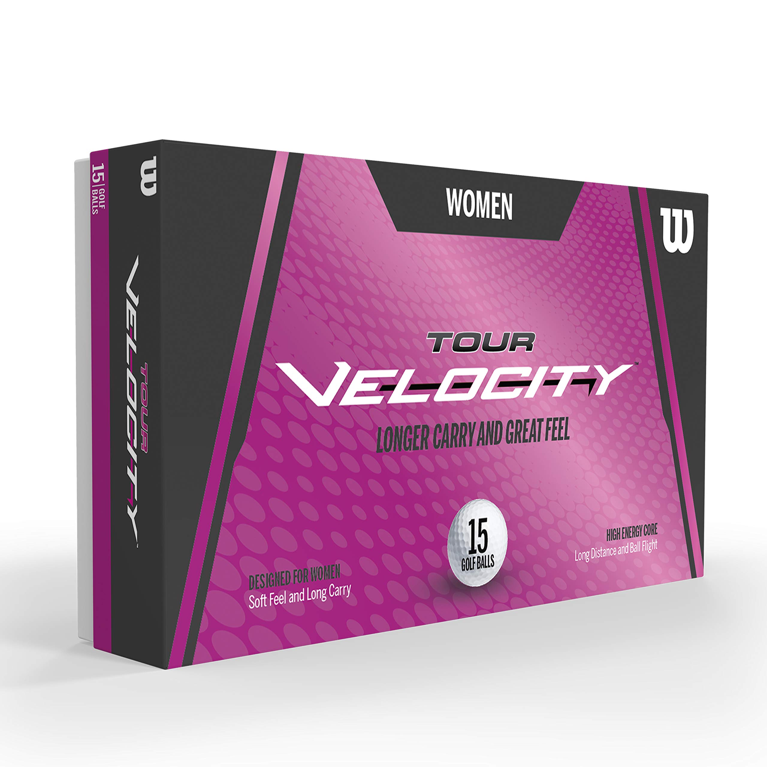 Wilson TOUR VELOCITY WOMEN 15-BALL WH