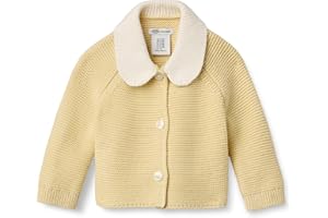 Amazon Essentials x Sofia Grainge Unisex Toddlers and Babies' Peter Pan Collar Sweater Jacket