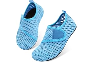JOINFREE Kids Boys and Girls Swim Water Shoes Toddler Quick Dry Aqua Socks Barefoot Skin Shoes for Beach Sports