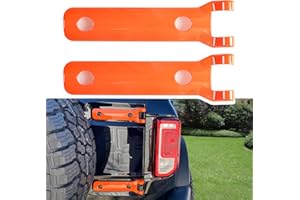 BESTAOO Rear Door Tailgate Hinge Cover Trim Exterior Accessories Decoration for 2021 2022 2023 2024 Ford Bronco Accessories 2