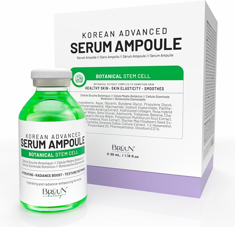 BRÜUN Control Stem Cell Serum Ampoule 1.18 fl oz for Microneedling Korean
