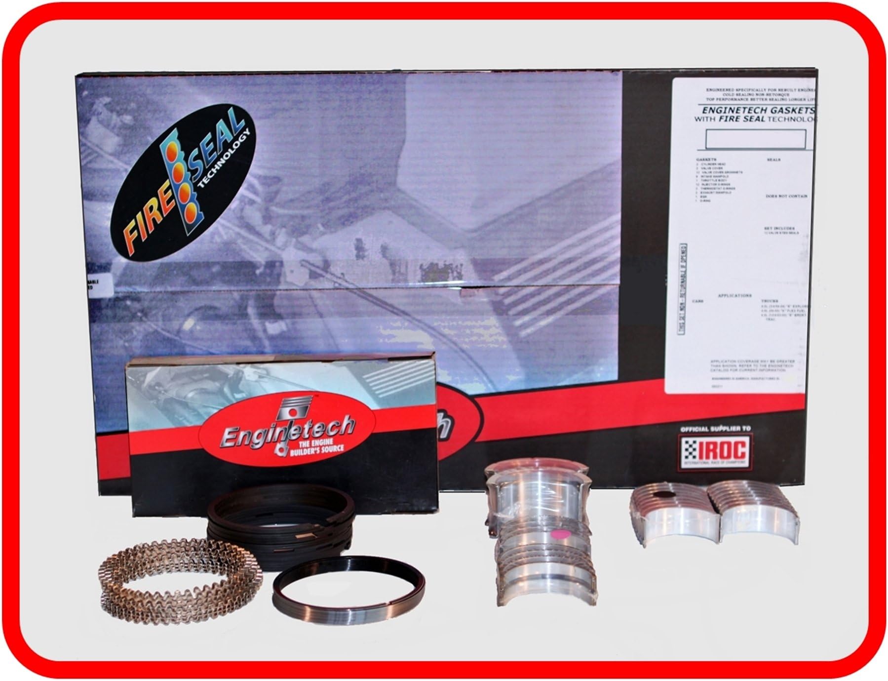 ReRing Kit w/Full Gasket Set Rings Bearings FITS: 2005-2007 Chevrolet Cadillac 6.0L 6000 LS2 VIN"U" Corvette CTS TrailBlazer GTO