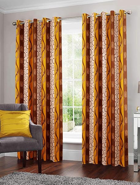 Story Home Combo Set Of 2 Piece Modern Polyetser Eyelet Geometric