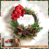 Fox·Bunny 30Pcs Dried Orange Slices with Hemp Rope Christmas Wreath Making view 8
