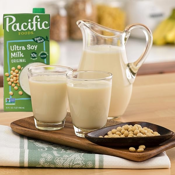 PACIFIC FOODS ULTRA SOY NON-DAIRY MILK, ORIGINAL, 32 FL OZ