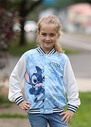 Disney Lilo & Stitch Girls/Boys Varsity Bomber
