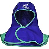 RIVERWELD Welding Hood Flame Retardant Fabric for Welders Match Welding Helmet Blue Color Work Safety Equipment Gear Head Protection