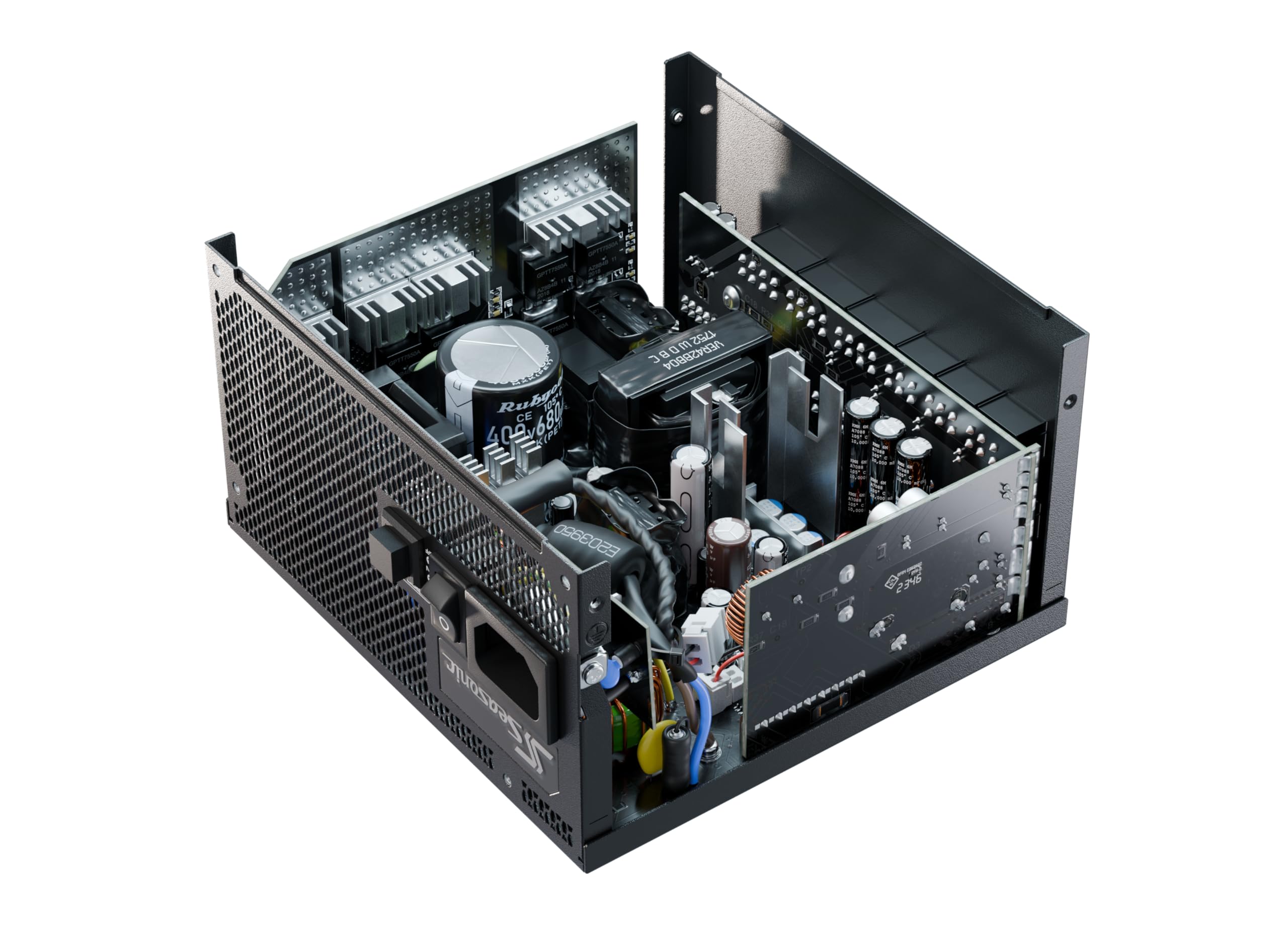 Seasonic Focus V4 GX-850 (ATX3) - 850W - 80+ Gold - ATX 3.0 & PCIe 5.1 Ready -Full-Modular -ATX Form Factor - Premium Japanese Capacitor -10 Year Warranty -Nvidia RTX 30/40 Super & AMD GPU Compatible